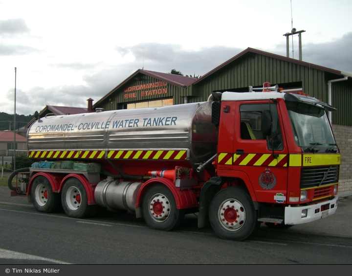 Coromandel - Fire Service - Water Tanker