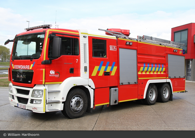 Einsatzfahrzeug Beveren Brandweer SLF BE SAP 1 BOS Fahrzeuge