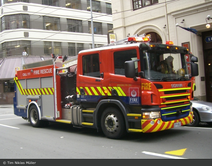 Wellington-Brooklyn - Fire Service - Pump