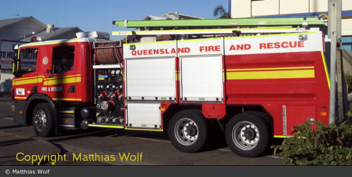 Brisbane - Queensland Fire & Rescue Service - TLF