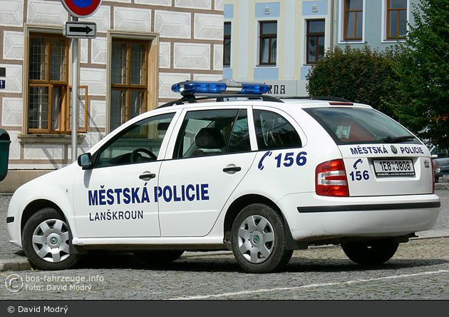 Lanškroun - Městská Policie - FuStW 1E8 3808