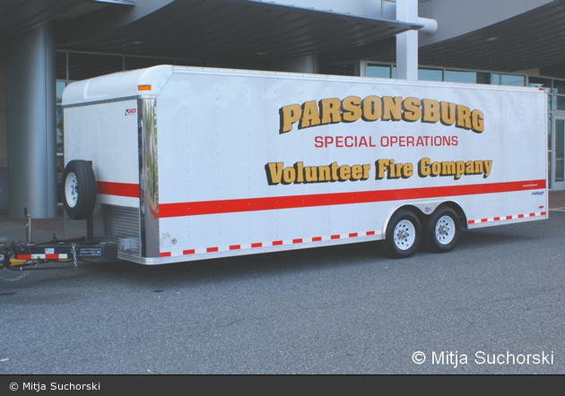 Parsonsburg - VFD - Special Operations Trailer
