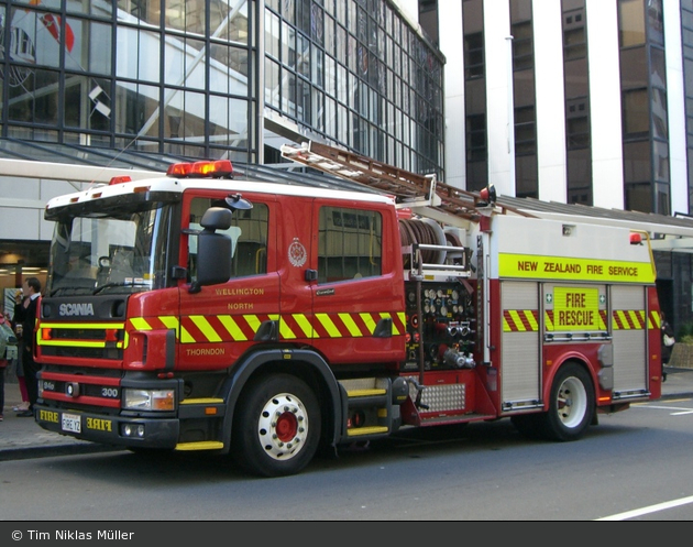 Wellington City - New Zealand Fire Service - Rescue Pump Tender - Thorndon 231 (a.D.)