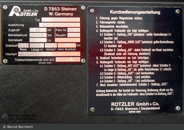 Kater Rotenburg 82/95-61 (a.D.)