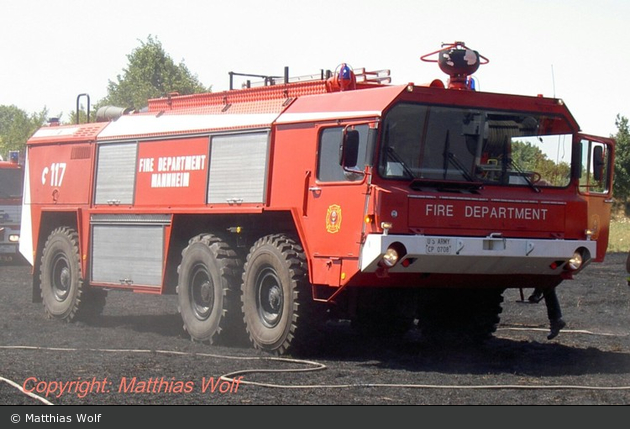 US - Mannheim - USAG Fire & Emergency Services - FLF - 29-02 (a.D.)