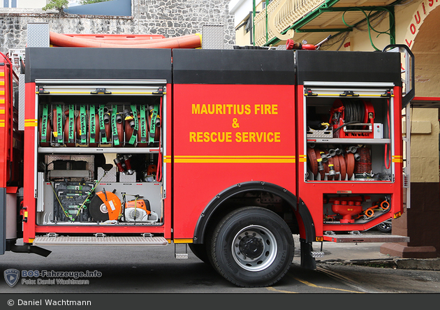 Port Louis - Mauritius Fire and Rescue Service - HLF