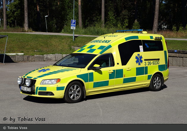 Sandviken - Landstinget Gävleborg - Ambulans - 3 26-9230 (a.D.)