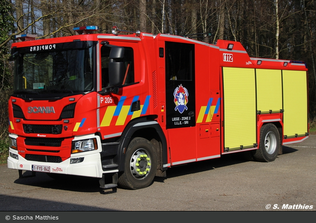 Liège - Service Régional d'Incendie - HLF - P205