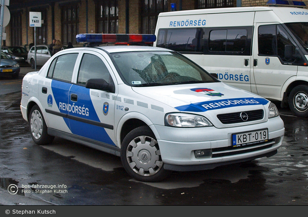 Budapest - Rendőrség - Készenléti Rendőrség - FuStW