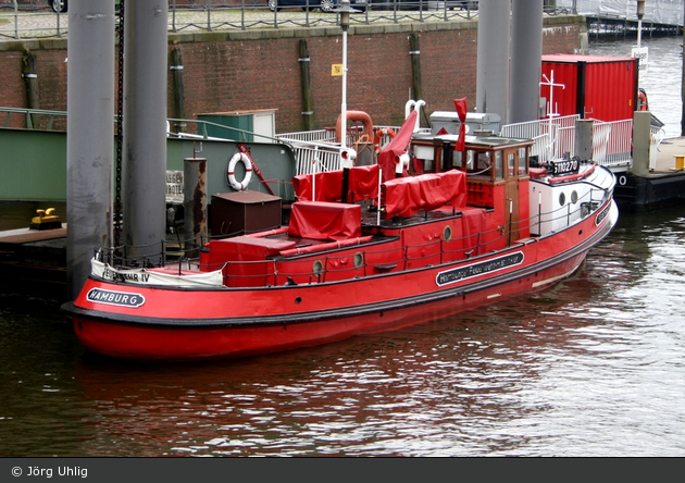 Hamburger Feuerwehrhistoriker Löschboot "Feuerwehr IV" (a.D.)