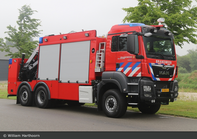 Hoogeveen - Brandweer - RW-Kran - 03-8971