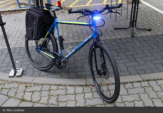 Hamburg - Polizei - Einsatzfahrrad