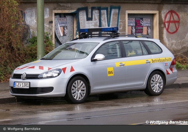 Berlin - Berliner Verkehrsbetriebe - Betriebsaufsicht (B-EV 1381)