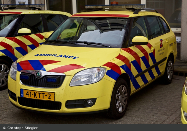 Groningen - AmbulanceZorg Groningen - KdoW - 01-801 (a.D.)