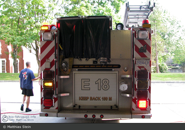 Vancouver - Fire & Rescue Services – Engine 18