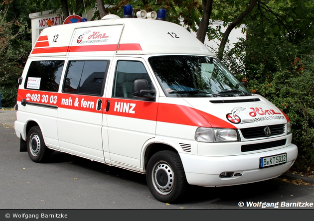 Krankentransport Hinz - KTW 12