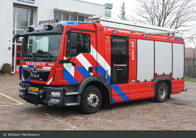 Zwolle - Veiligheidsregio IJsselland - Brandweer - HLF - 04-1039