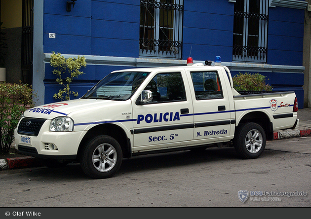 Nueva Helvecia - Policía Nacional - FuStW