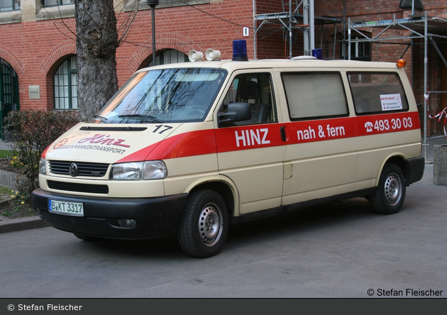 Krankentransport Hinz - KTW 17 (a.D.)