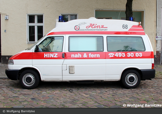 Krankentransport Hinz - KTW 68