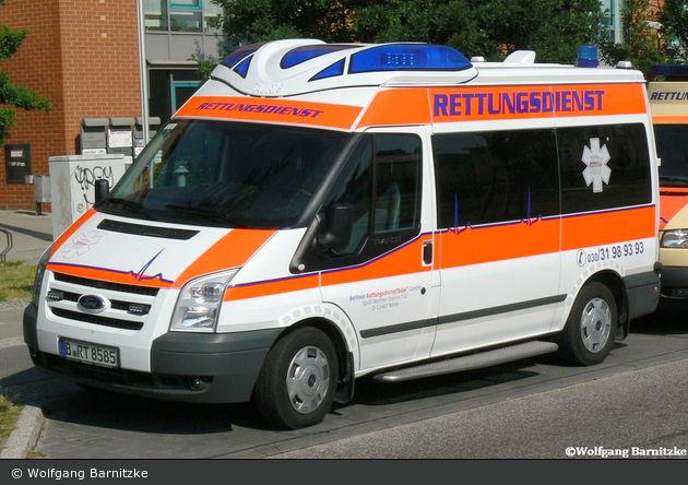 Krankentransport Berliner Rettungsdienst Team - BRT-08 KTW