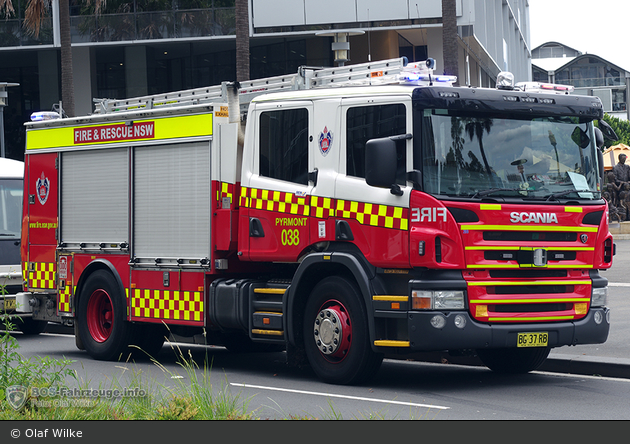 Sydney - Fire and Rescue New South Wales - HLF - 038