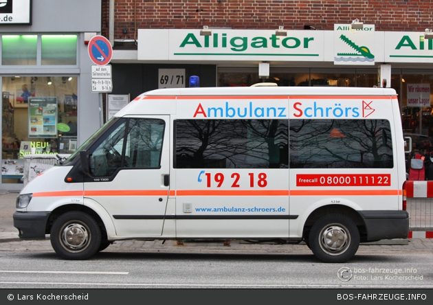 Ambulanz Schrörs - KTW 02-08 (HH-V 1201) (a.D.)