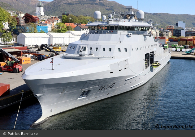 Sortland - Kystvakten - Hochsee-Patrouillenschiff "W310 JAN MAYEN"