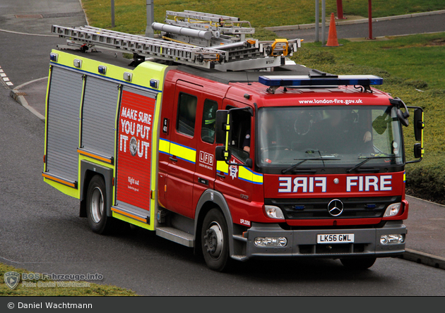 London - Fire Brigade - DPL 1208 (a.D.)