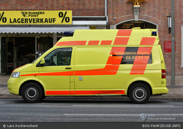 Ambulance Köpke - KTW (HH-AK 3901) (a.D.)