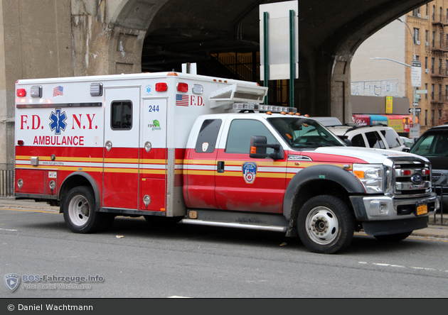 FDNY - EMS - Ambulance 244 - RTW