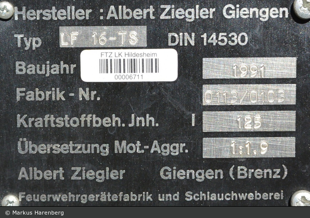 Florian Hildesheim Land 11/44-21