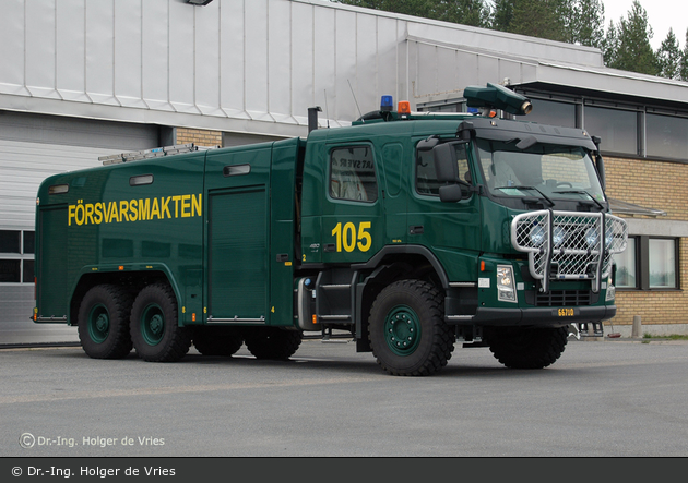 Luleå - Luleå Flygplats - Räddningsbil