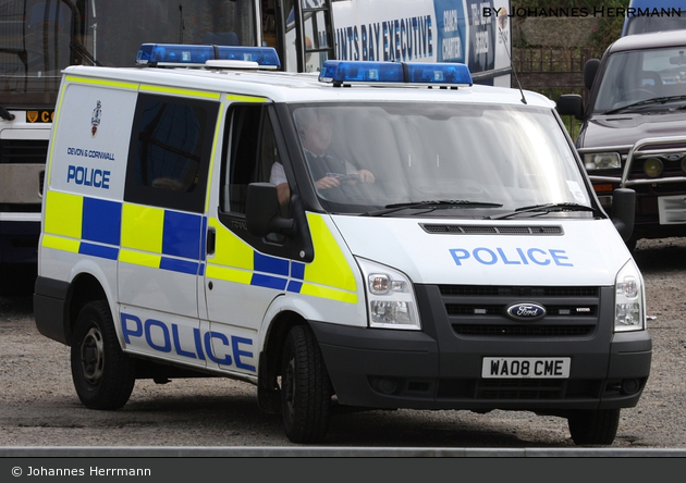 Penzance - Devon & Cornwall Police - Ford Transit