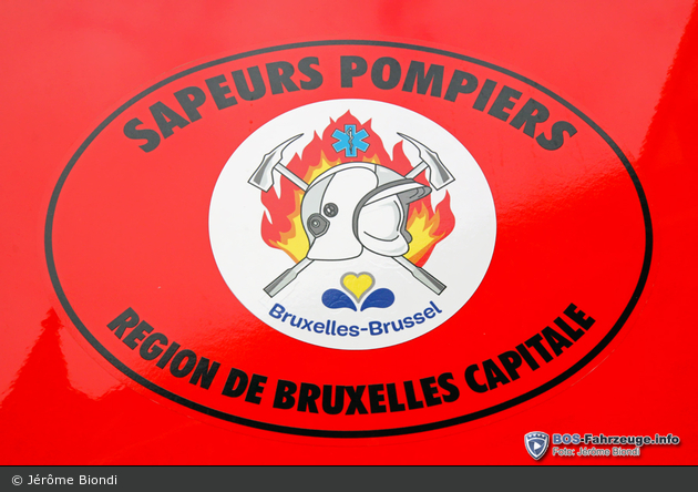 Bruxelles - Service d'Incendie et d'Aide Médicale Urgente - RLF-Schiene - S12