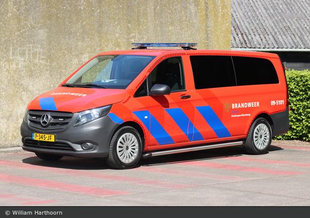 Utrechtse Heuvelrug - Brandweer - MTW - 09-5101