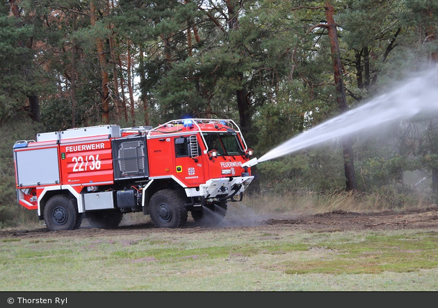 Oberlausitz - Feuerwehr - FlKfz Waldbrand-Bkg