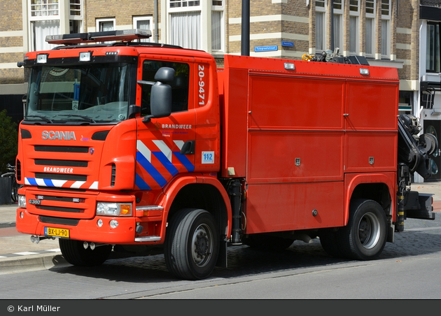 Tilburg - Brandweer - RW-Kran - 20-9471