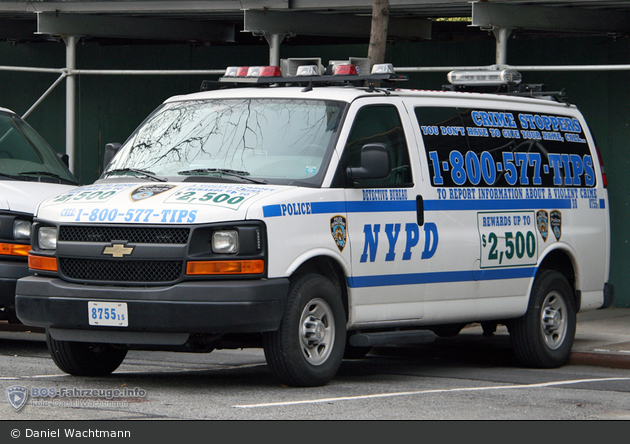 NYPD - Manhattan - Detective Bureau - HGruKW 8755