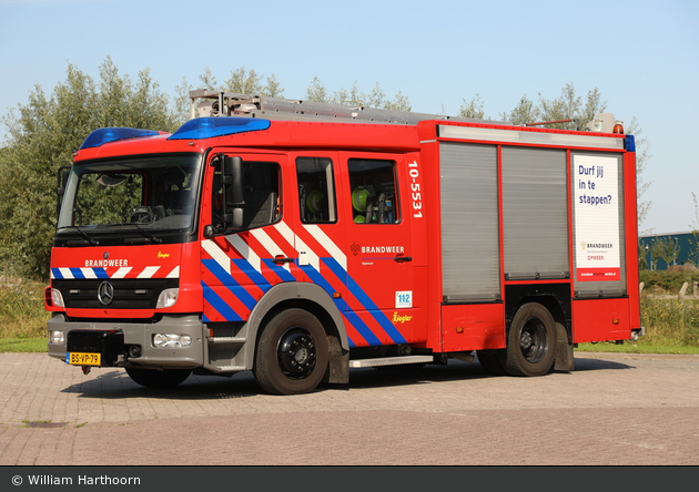 Opmeer - Brandweer - HLF - 10-5531 (a.D.)