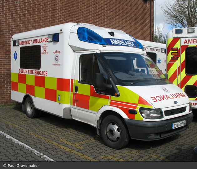 Dublin - Dublin Fire Brigade - Ambulance - D44 (a.D.)