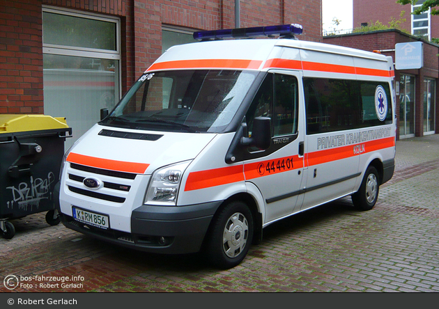 Privater Krankentransport Köln 00/85-06