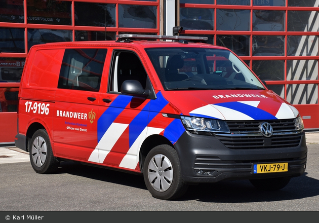 Rotterdam - Veiligheidsregio Rotterdam-Rijnmond - Brandweer - KdoW - 17-9196