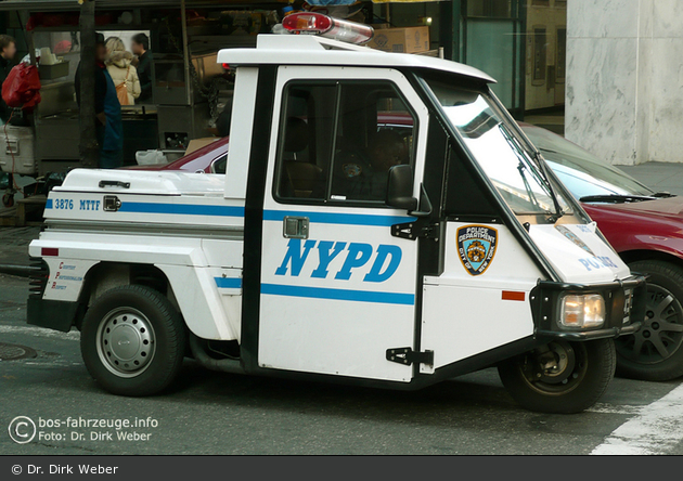 NYPD - Manhattan - Manhattan Traffic Task Force - Scooter 3876 (a.D.)