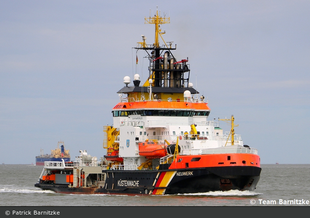 WSA Cuxhaven - Gewässerschutzschiff - Neuwerk