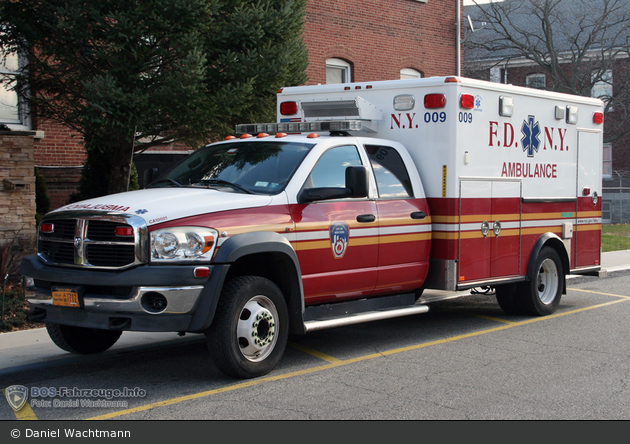 FDNY - EMS - Ambulance 009 - RTW