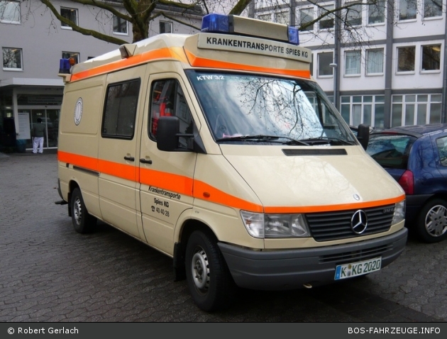 Ambulanz Köln/Krankentransporte Spies KG 03/85-02 (a.D.)