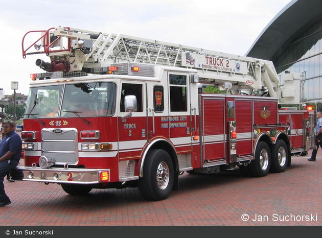 Baltimore - Baltimore City Fire Department - Truck 002 (a.D.)