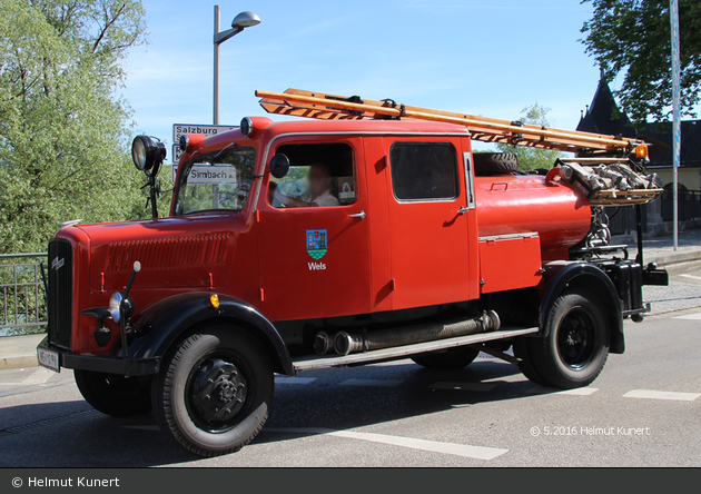 Wels - Feuerwehroldtimerverein der FF Wels - TLF 1500