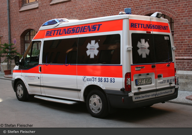 Krankentransport Berliner Rettungsdienst Team - BRT-08 KTW